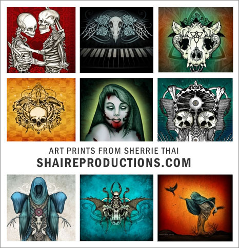 Sherrie Thai Art Prints Banner, ShaireProductions.com